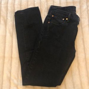 Black Levi’s 501 Jeans